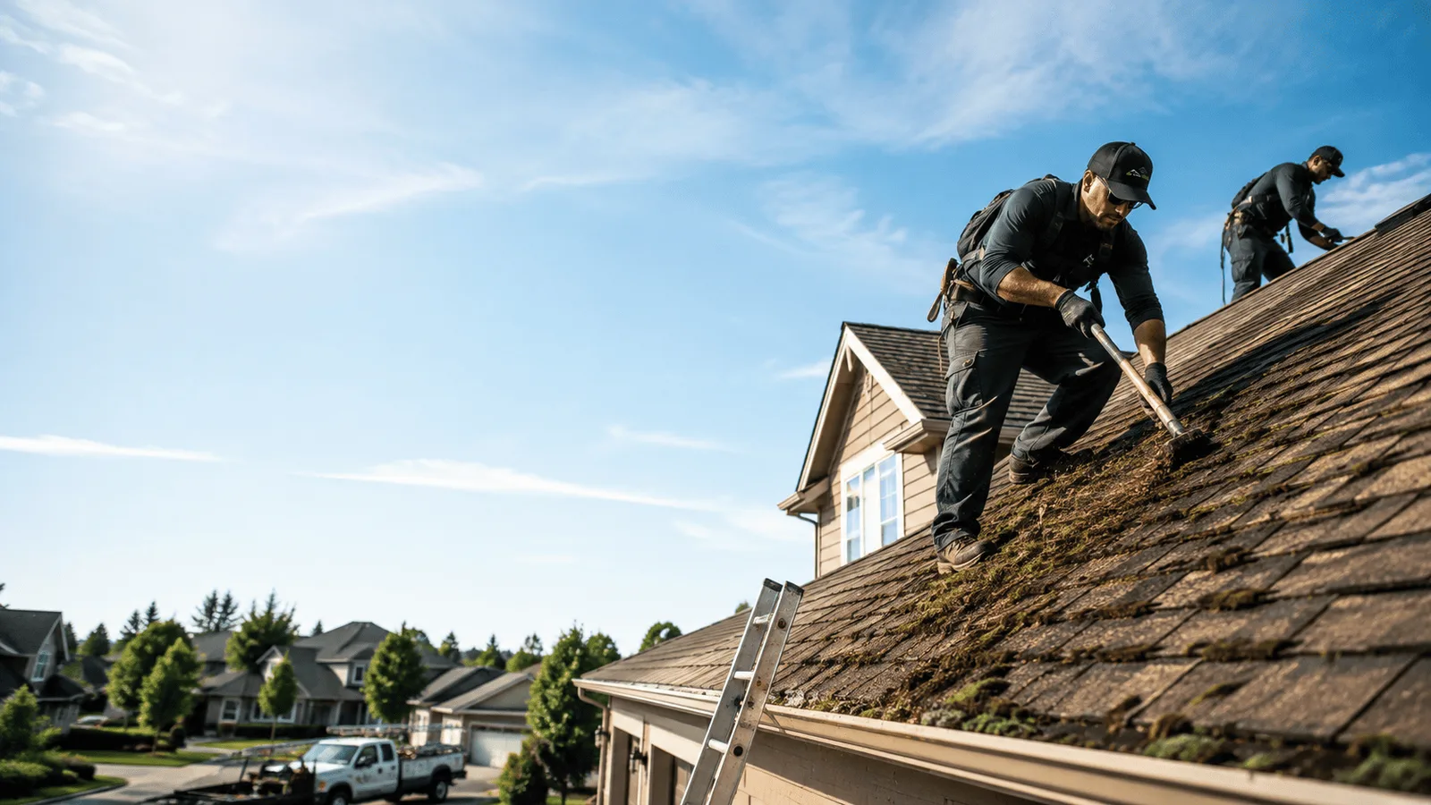 Roof Moss Removal in Finley, OK near me